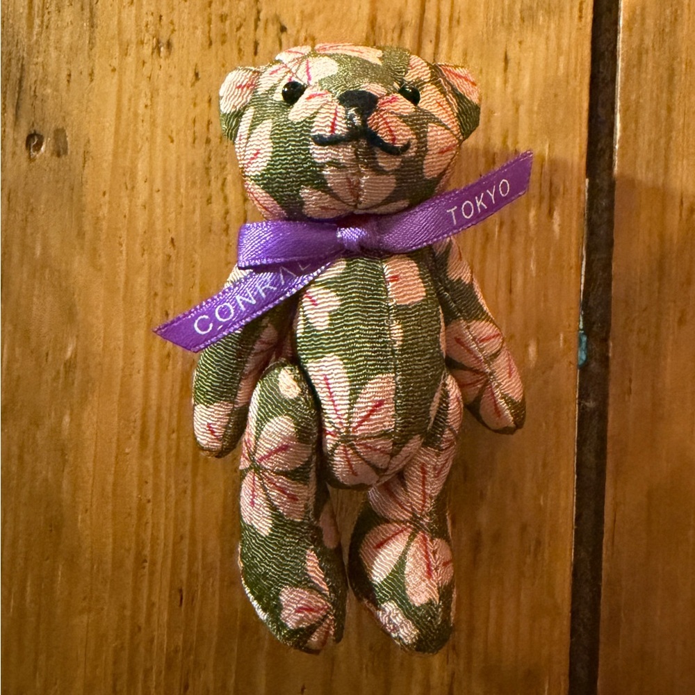 Conrad Tokyo Kimono Fabric Teddy Bear Hotel Souvenir Plush Japan